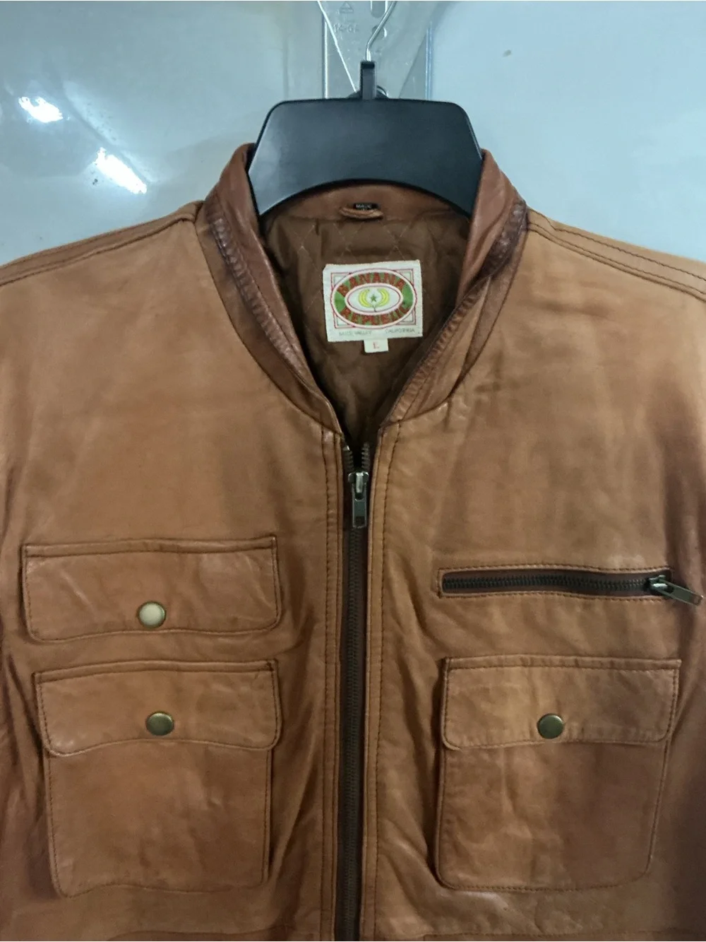 Banana Republic soft cognac